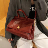 Vintage Large Capacity Women Handbags Shoulder Bags