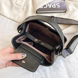 Diamond Women's Shoulder Bag Bucket Large Capacity Crossbody Bag Handbag