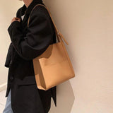 Women Casual Pu Leather Handbag Shoulder Crossbody Bags Autumn Winter