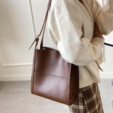 Women Casual Pu Leather Handbag Shoulder Crossbody Bags Autumn Winter