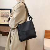 Women Casual Pu Leather Handbag Shoulder Crossbody Bags Autumn Winter
