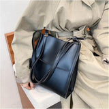 Women Casual Pu Leather Handbag Shoulder Crossbody Bags Autumn Winter