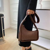 Soft Leather Shoulder Bag for Women Zip Crossbody