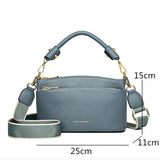 High Cow Leather Women's Handbag Small Messenger Bag