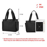 Casual Large Nylon Cloth Tote Shoulder Bag Women Zipper Handbag