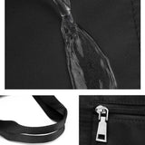 Casual Large Nylon Cloth Tote Shoulder Bag Women Zipper Handbag