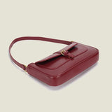 Vintage European Crocodile Pattern Shoulder Handbag