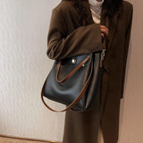 Women's Leather Shoulder Side Bag Crossbody Purse