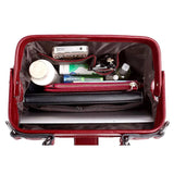 Plaid Rivets Pu Leather Crossbody Bags For Women Solid Shoulder Handbags