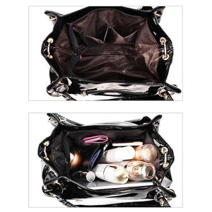 Jiessie&Angela Sequins Shoulder Bag Women Handbag Large Capacity