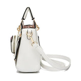 Tilorraine Cat Shape Small Wallet Pendant Metal Handle Solid Handbag