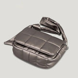Winter Down Padded Shoulder Crossbody Bag for Women
