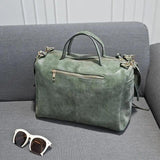 Winter-Style Large Women's Frosted Handbag Vintage Messenger Bag