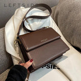 Double Layer Flap Crossbody Shoulder Handbag Small