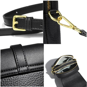 Small Leather Shoulder Bag Women Crossbody Tote Phone Sac