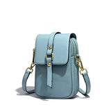 Small Leather Shoulder Bag Women Crossbody Tote Phone Sac