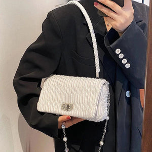 Women PU Leather Flap Crossbody Bags Green Pink Shoulder Evening Clutch