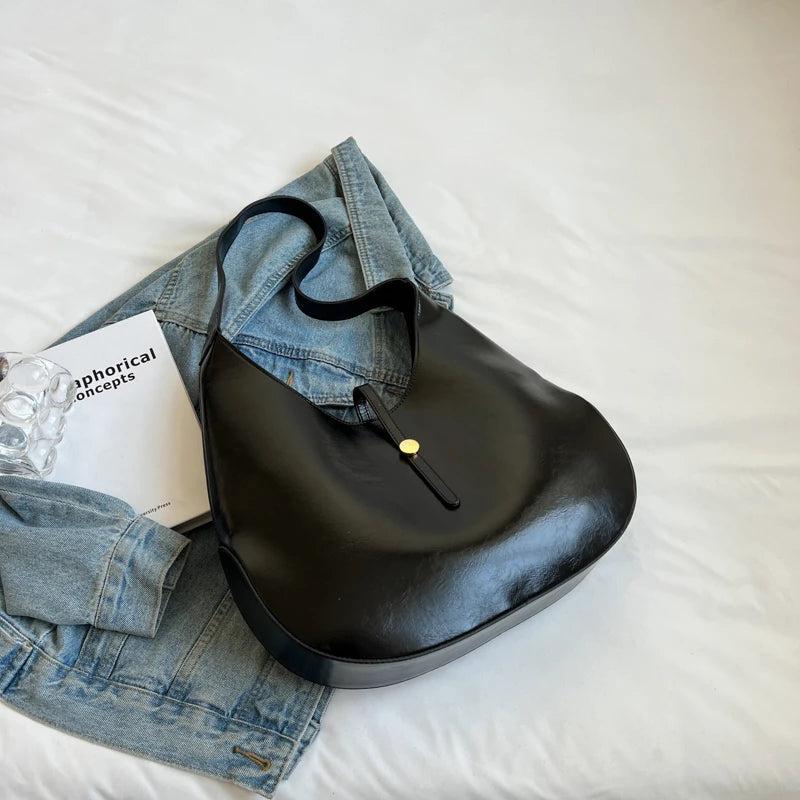 LETTSIDE Large Shoulder Side Bag for Women Winter High Capacity Tote Bags