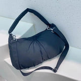Women's Nylon Padded Down Cotton Tote Winter Shoulder Bag Large Handbags