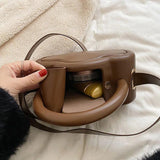 Women Saddle Pouch Bags Evening Clutch Shoulder Bags