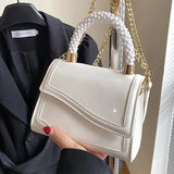Patent Leather Chain Crossbody Bags Purple Green Shoulder Bags Evening Clutch