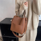 European Style Shoulder Bags For Women Large Capacity Crossbody Tote Handbags