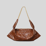 Vintage Hobos Women Shoulder Bags Soft Pu Leather Handbags