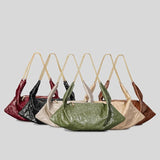 Vintage Hobos Women Shoulder Bags Soft Pu Leather Handbags