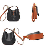 Leather Women Handbag Totes High Shoulder Bag Female Crossbody Bag Tassel