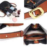 Leather Women Handbag Totes High Shoulder Bag Female Crossbody Bag Tassel