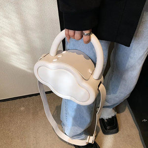 Small Saddle Pouch Bag Evening Clutch Handbag Purse