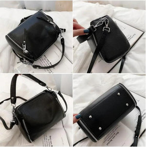 Women Messenger Bags Bucket Bag Leather Crossbody