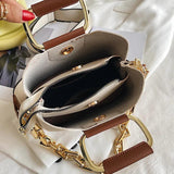 Leather Crossbody Bags Women Chain Handbags Purses
