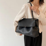 High Capacity Women's Pu Leather Handbag Shopper Tote
