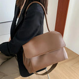 High Capacity Women's Pu Leather Handbag Shopper Tote