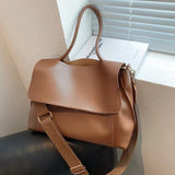 High Capacity Women's Pu Leather Handbag Shopper Tote