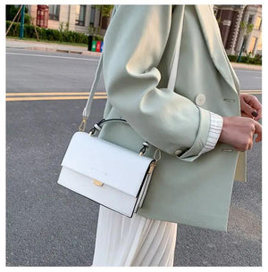 PU Leather Women Flap Crossbody Bag Solid Female Shoulder bags