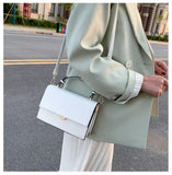 PU Leather Women Flap Crossbody Bag Solid Female Shoulder bags
