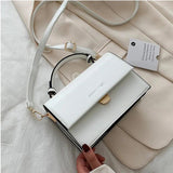 PU Leather Women Flap Crossbody Bag Solid Female Shoulder bags