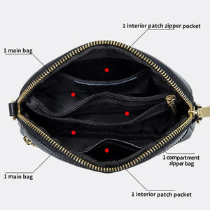 Soft Cowhide Leather Crossbody Bags Women's Shoulder Bag