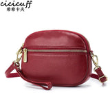 Soft Cowhide Leather Crossbody Bags Women's Shoulder Bag