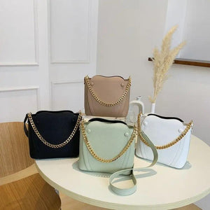 Chain Bucket Shoulder bags for women Crossbody Bag small Female Handbags
