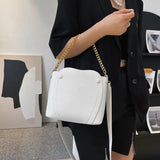 Chain Bucket Shoulder bags for women Crossbody Bag small Female Handbags