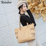 Large Cotton Canvas Tote Women's Shoulder Bag School Handbag