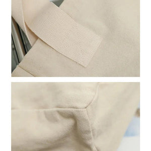 Casual Large Women Shoulder Bag Canvas Tote Handbag