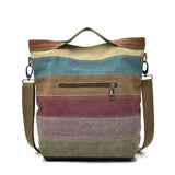 Boho Canvas Shoulder Tote Bag Crossbody for Women Ladies Girls