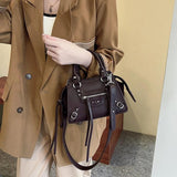 Women Crossbody Bag High Pu Leather Shoulder Tote Female Shopping Bag