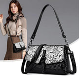 Flower Shoulder Bags Girls Leather Crossbody Bag Ladies Handbags Women Bags