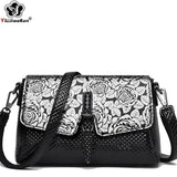 Flower Shoulder Bags Girls Leather Crossbody Bag Ladies Handbags Women Bags