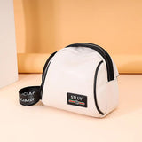 Leather Saddle Bag Cowhide One Shoulder Handbag Diagonal Chest Bag